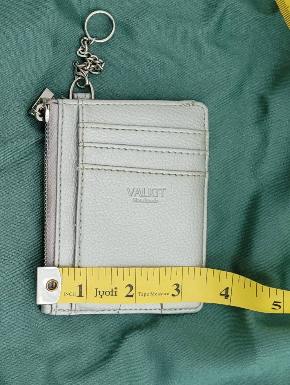 Book Themed White Thin Small Minimalist Wallet - Picture 4 of 5